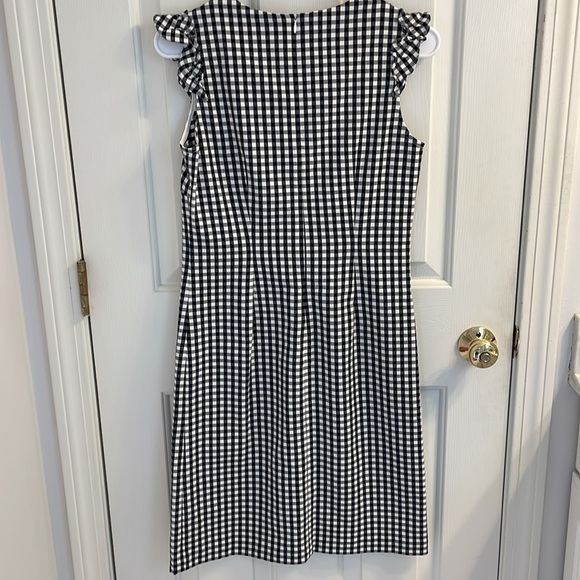 J. McLaughlin Joselyn Gingham Ruffle Midi Dress - Picture 9 of 14